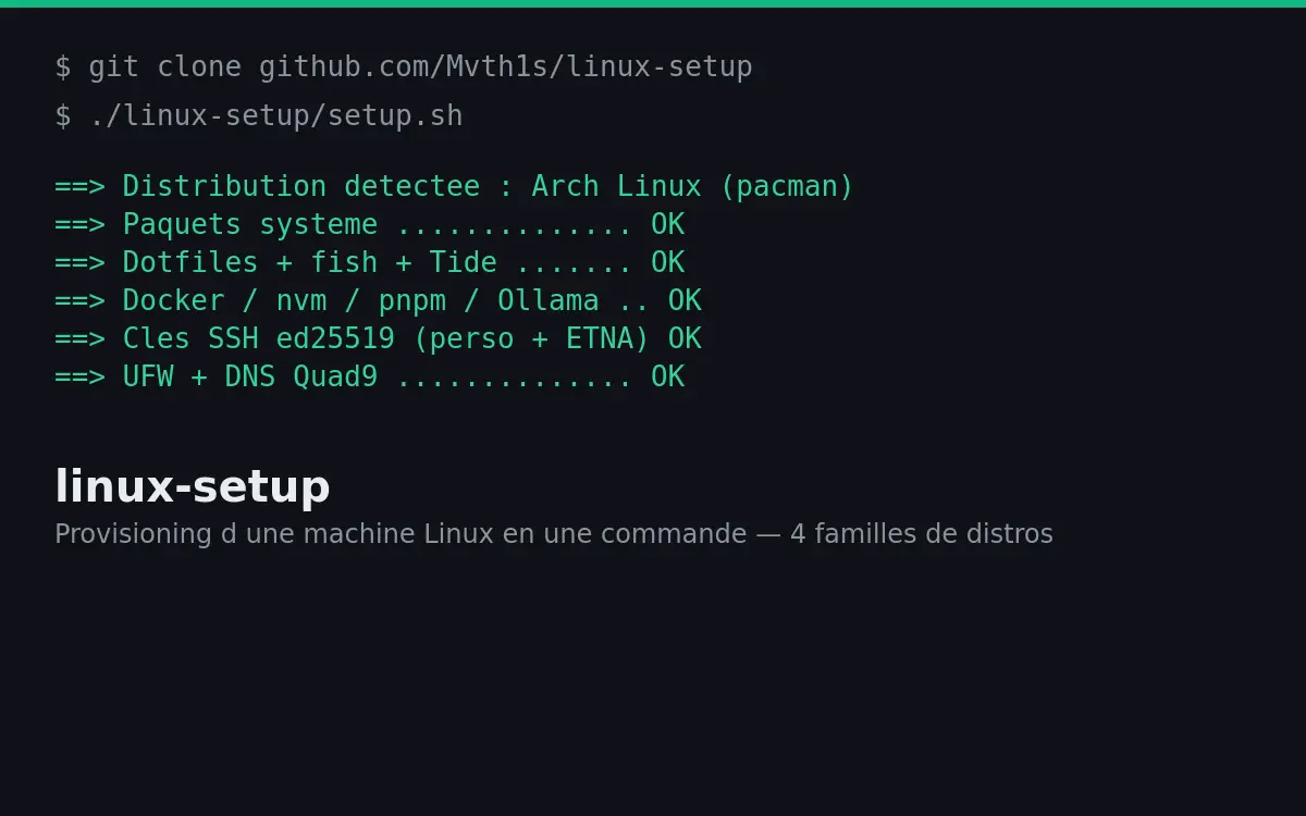 linux-setup