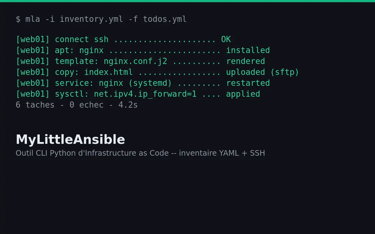 MyLittleAnsible