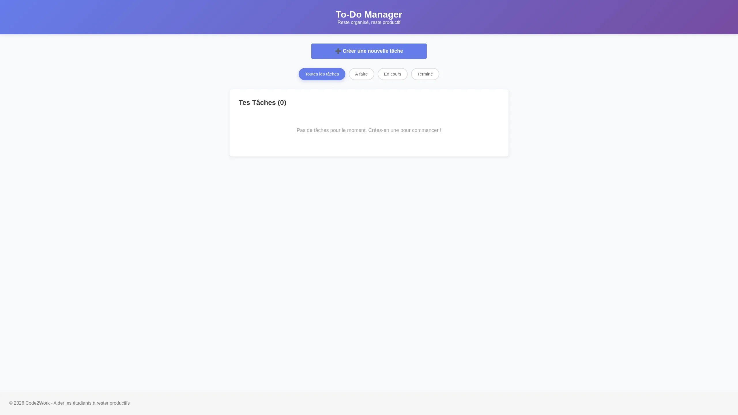 To-Do Manager
